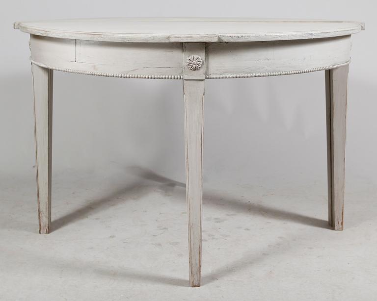 VÄGGBORD, 1 par, gustaviansk stil, 1800-/1900-tal.