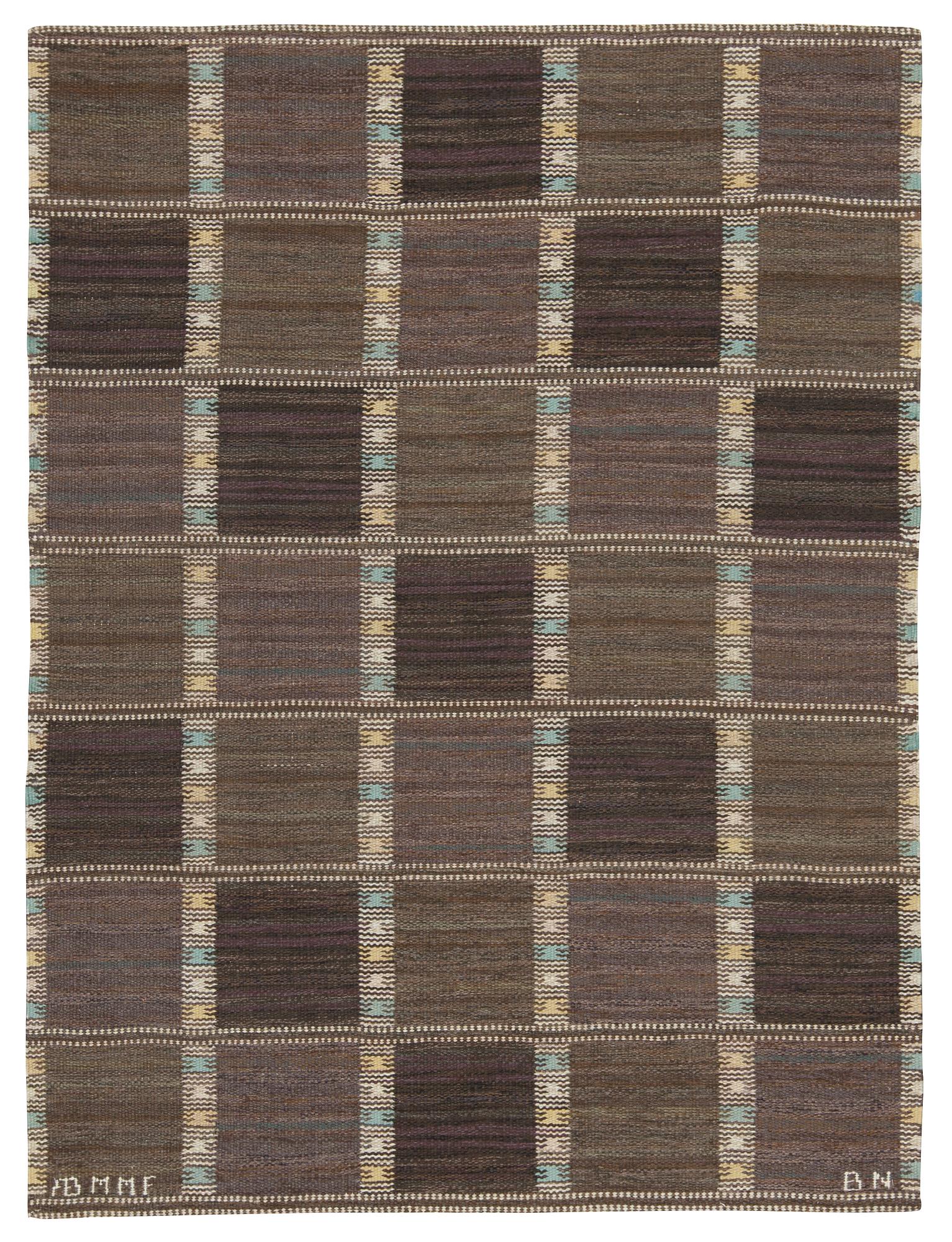 BARBRO NILSSON, matto, 177 x 132 cm.