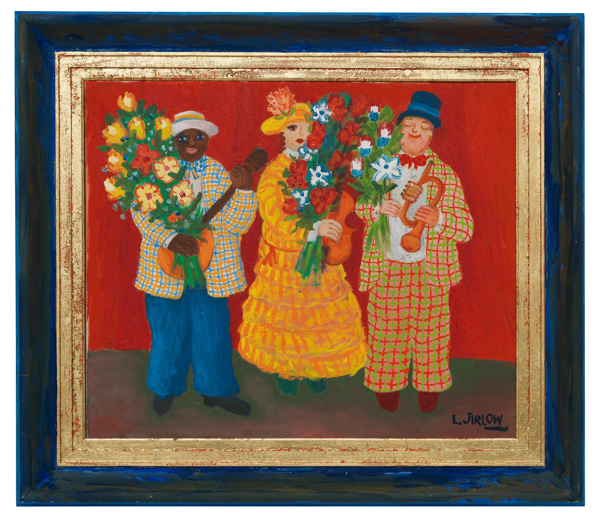 Lennart Jirlow, "Tre artister".