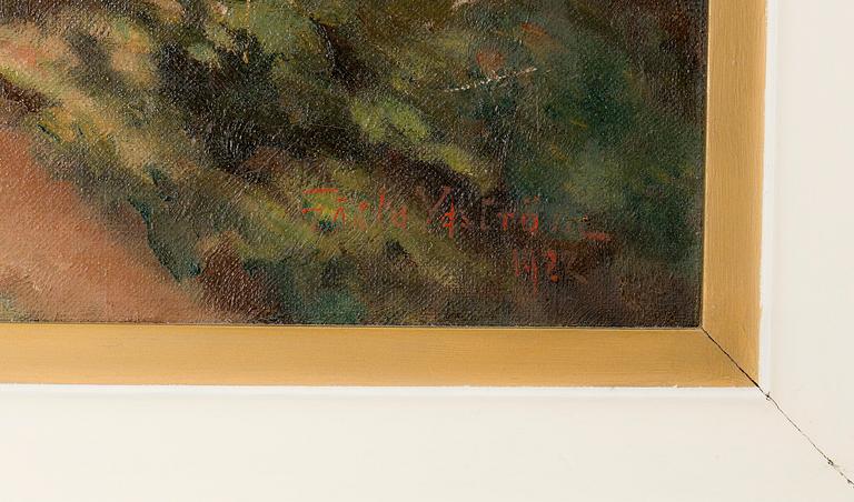 GÖSTA YDSTRÖM, olja på duk, signerad och daterad- 1922.