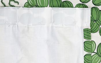 Josef Frank, gardiner, ett par, "Celotocaulis", Firma Svenskt Tenn.