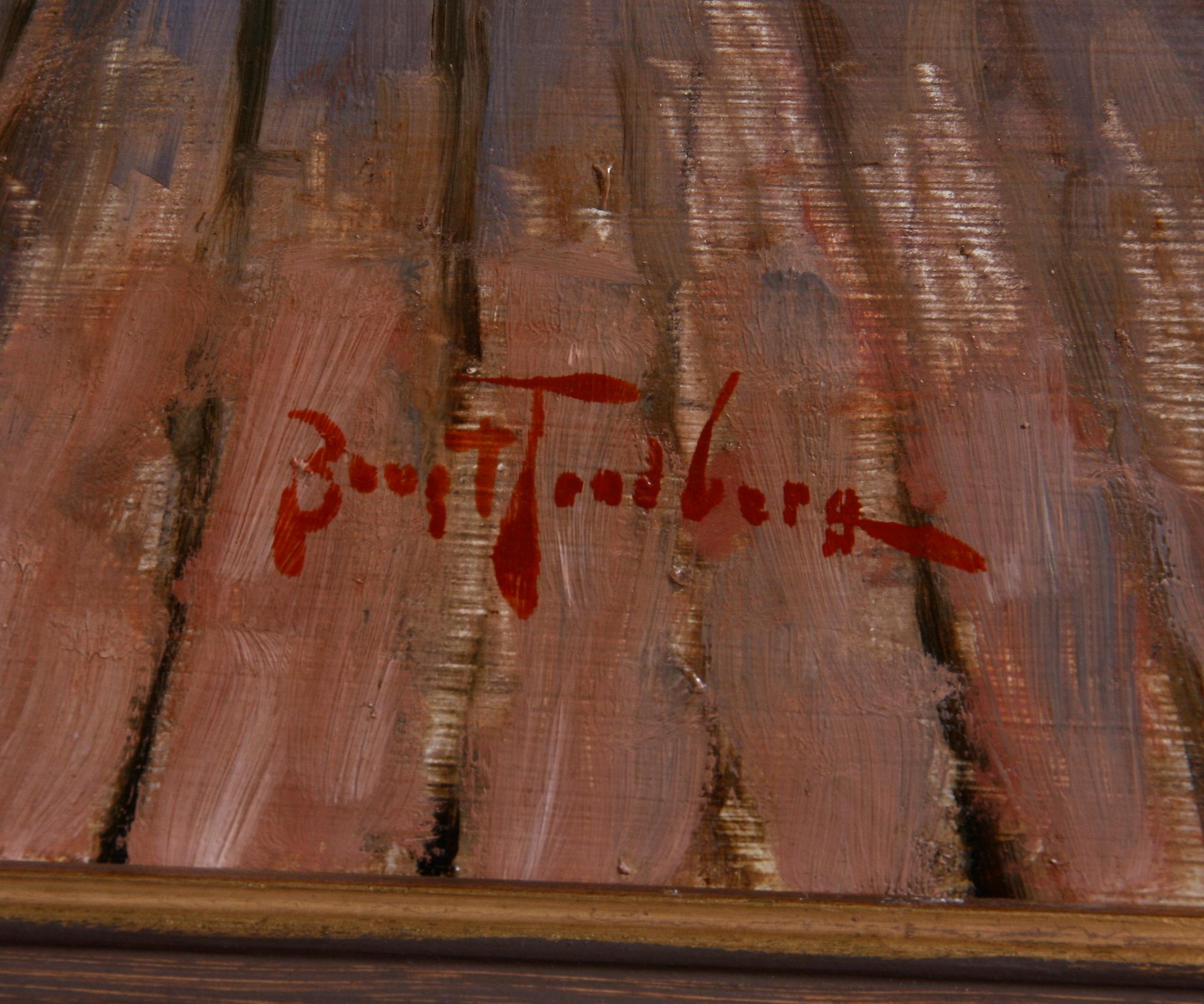 TANDBERG, BENGT, olja på duk, sign.