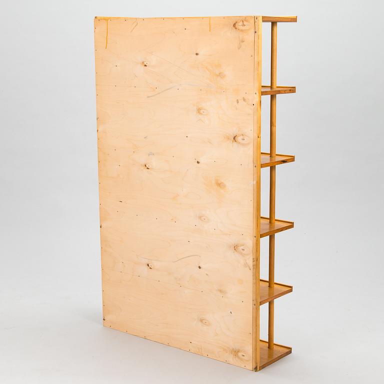 Wall shelf, birch, custom work from the 1940s / 50s.