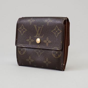 a LOUIS VUITTON wallet.