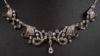 PARTI SMYCKEN, 5 delar, silver, 1900-talets andra hälft.