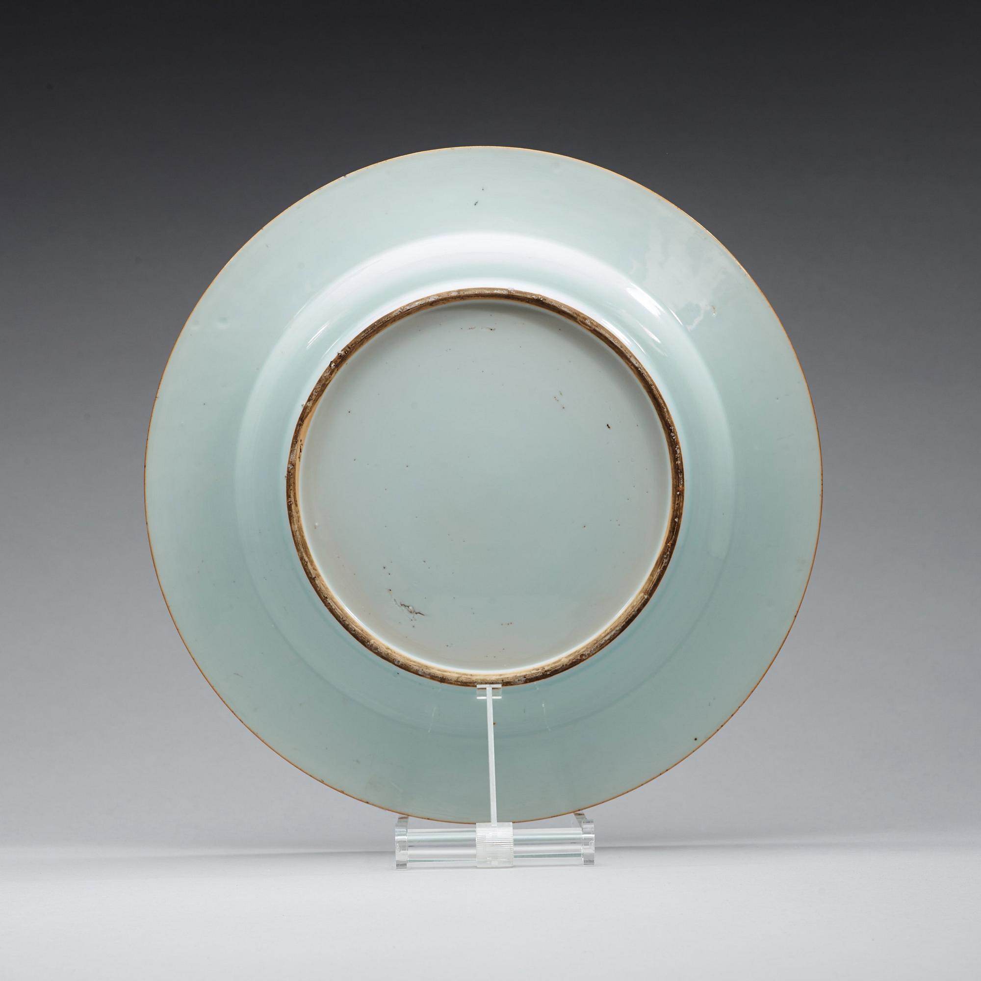 FAT, porslin. Qingdynastin, Kangxi (1662-1722).
