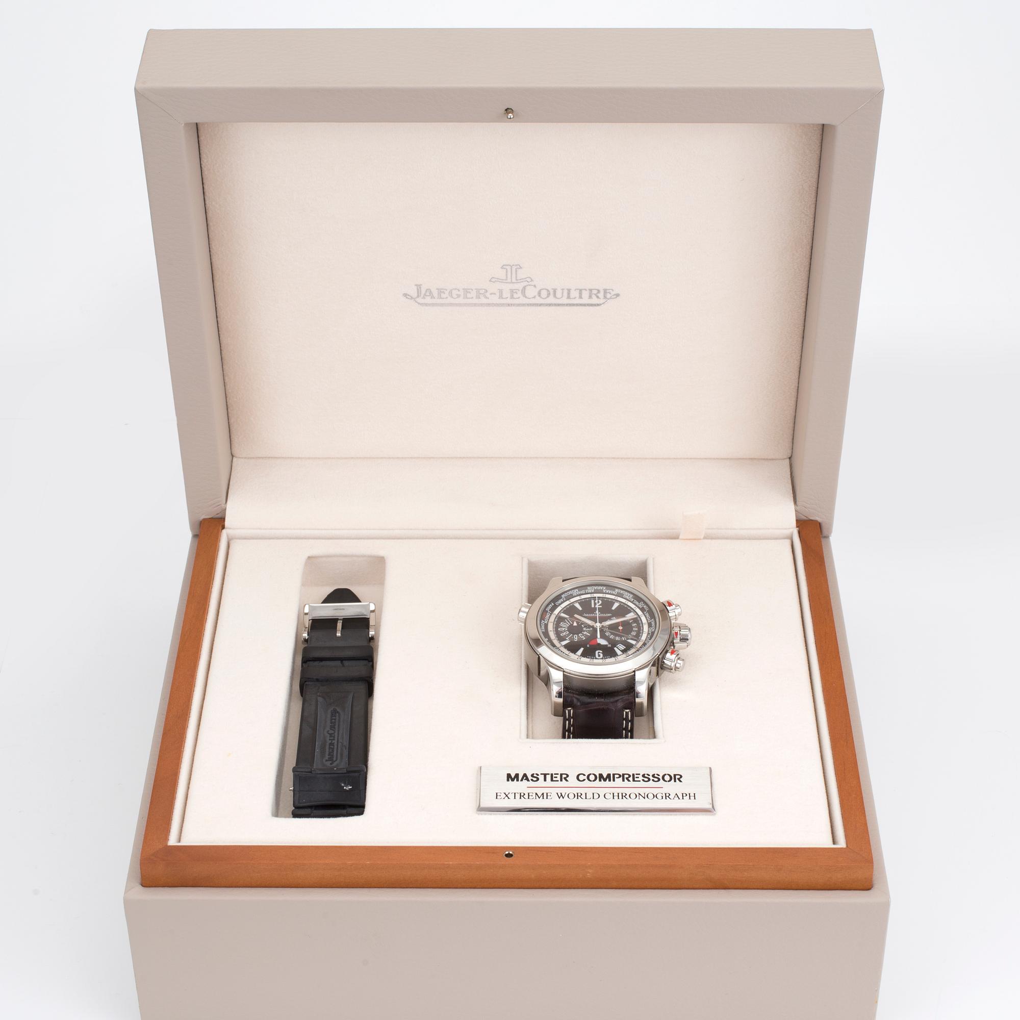 JAEGER-LECOULTRE, Master Compressor, Extreme World Chronograph, armbandsur, 46 mm, kronograf.