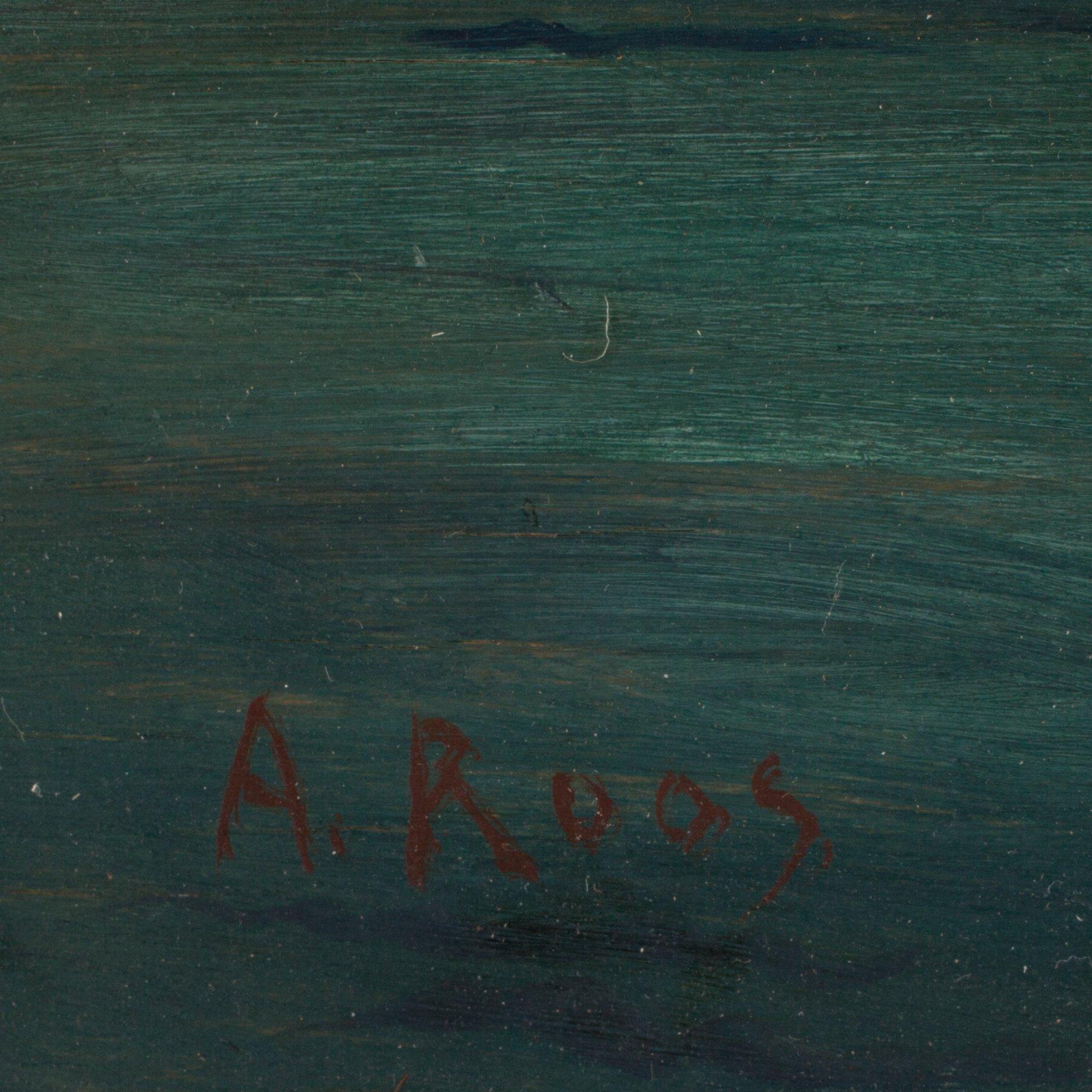 Alexander Roos, "Från Långholmsbergen" (View over Stockholm).