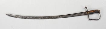 SABEL, troligen för infanteriet, 1800-talets första hälft.