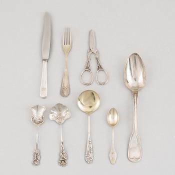 Cutlery, 29 pcs, silver, including Axel Bergman, Stockholm 1912.