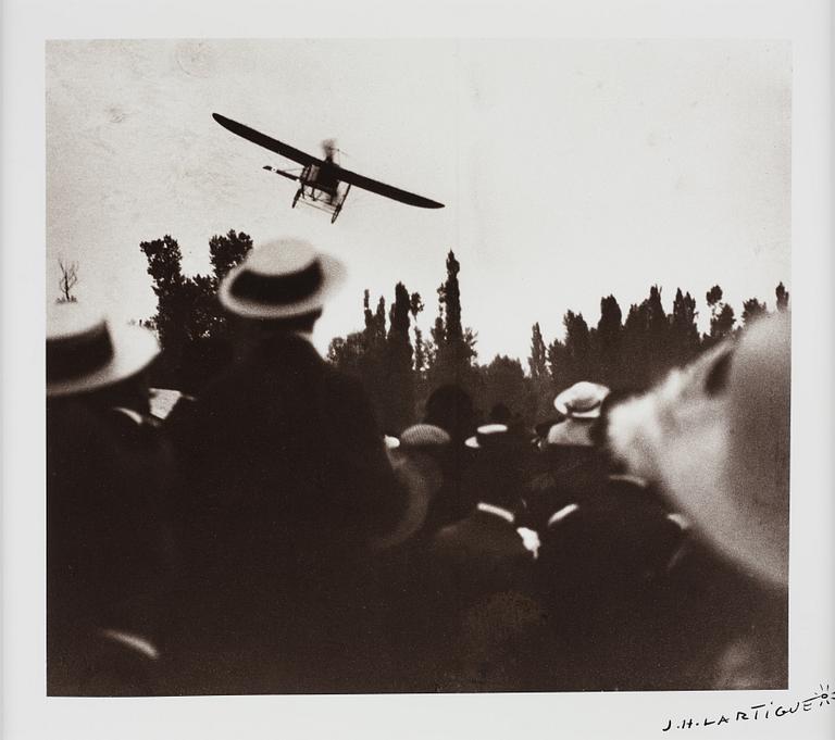 Jacques-Henri Lartigue, fotografi signerad.