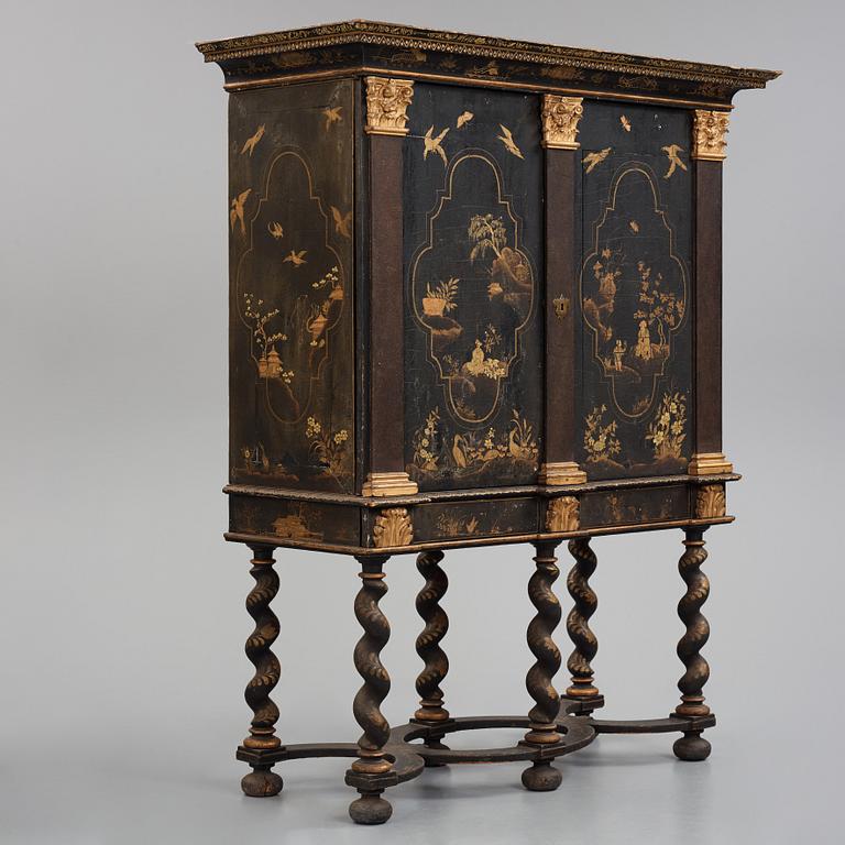 Skåp, Sverige 1700-talets första del, Fredrik I, Senbarock.