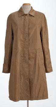 229. A Prada rain coat.