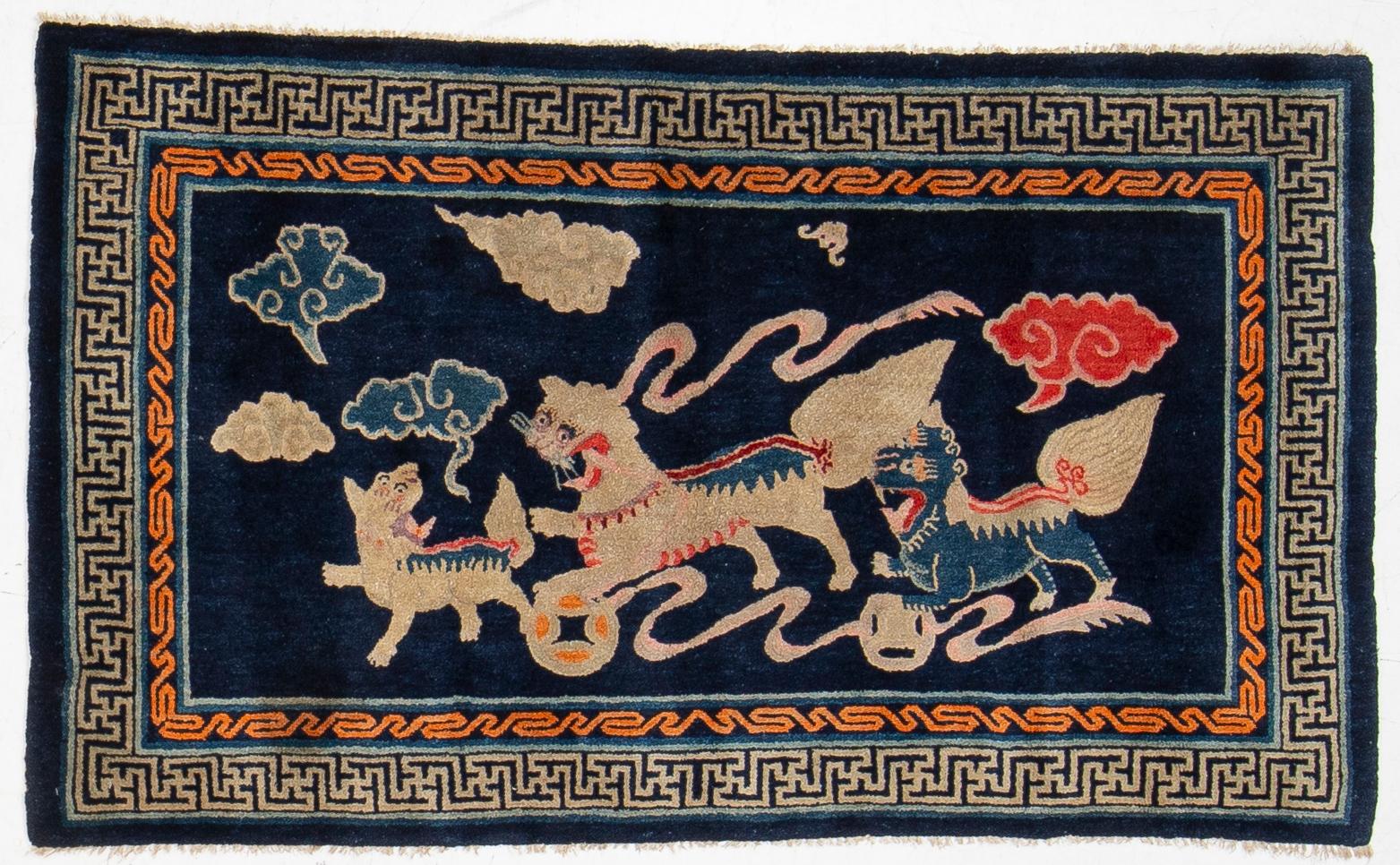 Matta semiantik Baotou, ca 168 x 98 cm.