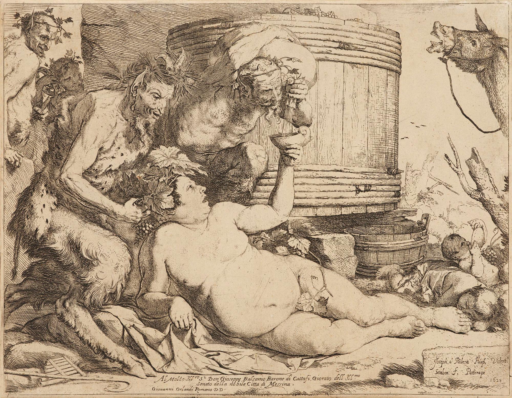 Jusepe de Ribera, "The Drunken Silenius".