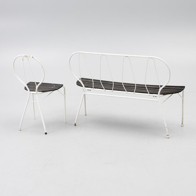 Tore Ahlsén, trädgårdsgrupp, "Pia", Gärsnäs, 1900-talets mitt/andra hälft.