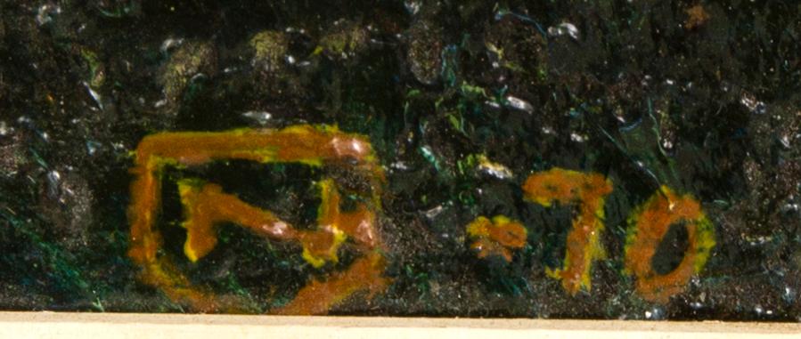 Gerd Nordenskjöld, oil on canvas signed and dated 70.