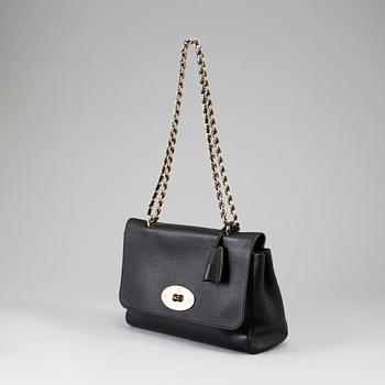 MULBERRY, a black leather 'Lily' handbag, 2018.