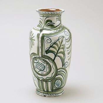 possibly, a ceramic vase, Bo Fajans, from the first half of the 20th century.