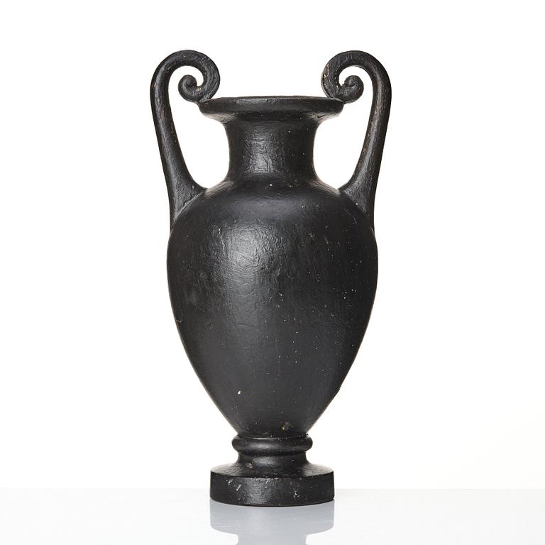 A Swedish Empire cast iron urn, first part of the 19th century.