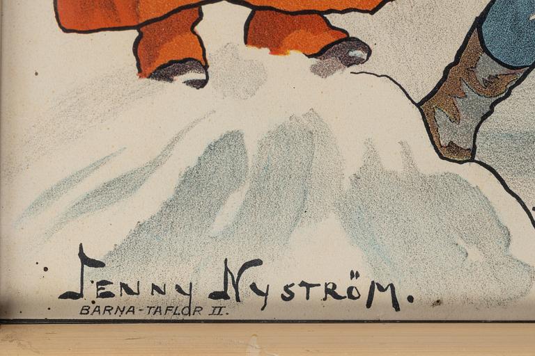 Jenny Nyström, "Barnataflor II", early 20th century.