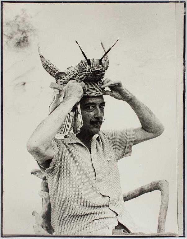 KARY LASCH, Two photographs of Salvador Dali.