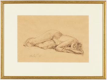 Vilma Eckl, Reclining model.