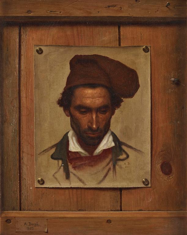 Anton Dorph, Portrait of a man.