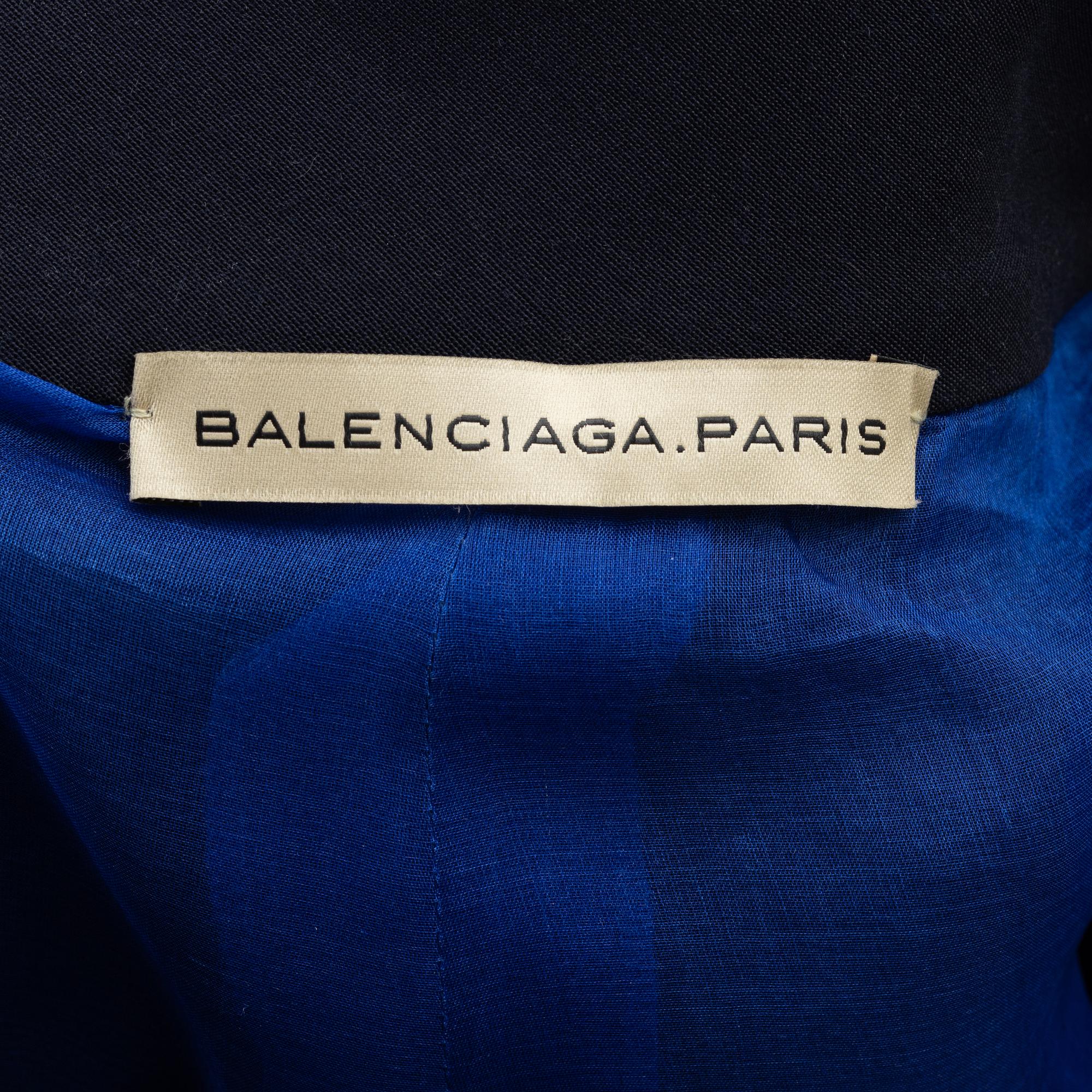 Balenciaga, a cotton/silk coat, size 36.