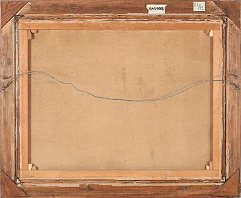 oil on canvas, signed.