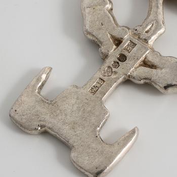 W.A. BOLIN, Stockholm, 1956, a pendant.