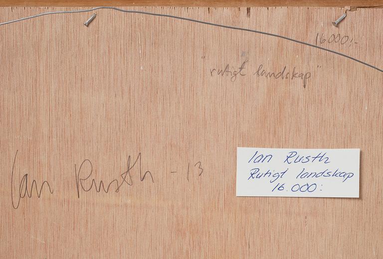 Ian Rusth, 'Rutigt landskap'.