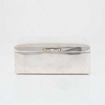 A Swedish Silver Box, mark of CG Hallberg, Stockholm 1924.
