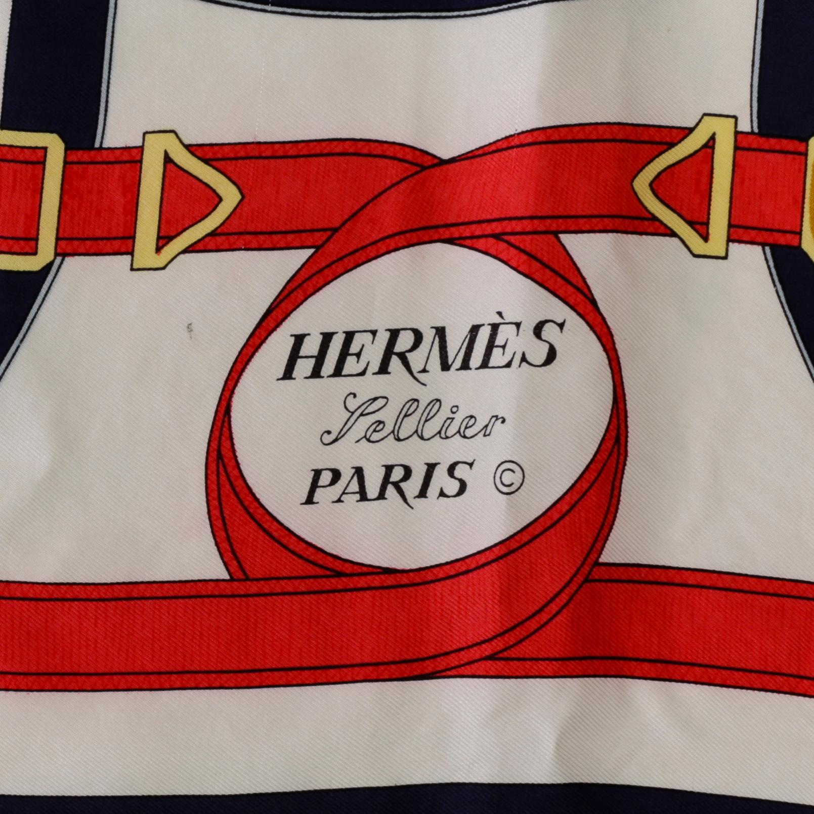 SCARF, "Eperon d'or", Hermès.