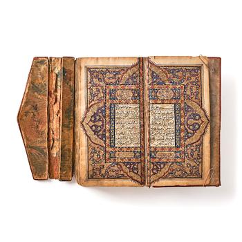 343. Koran, persisk handskrift, omkring år 1800.