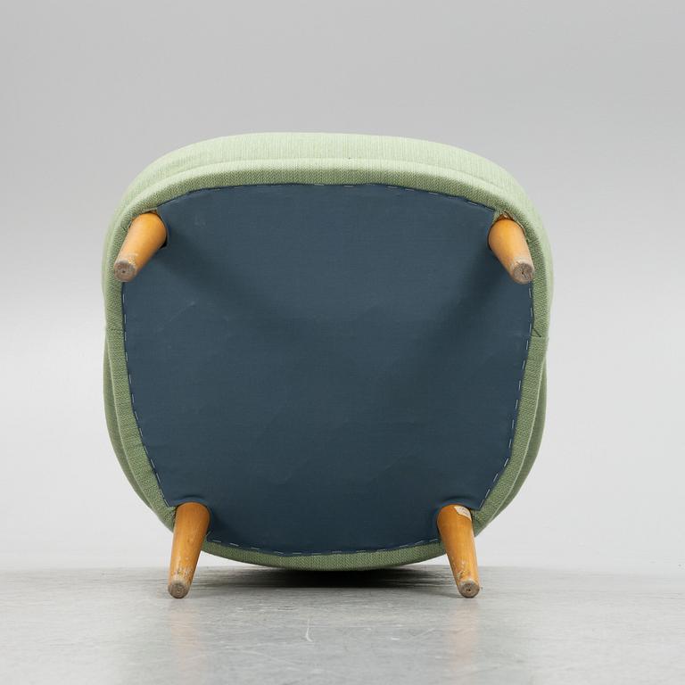 Carl Malmsten, a 'Lillasyster' armchair, second half of the 20th Century.