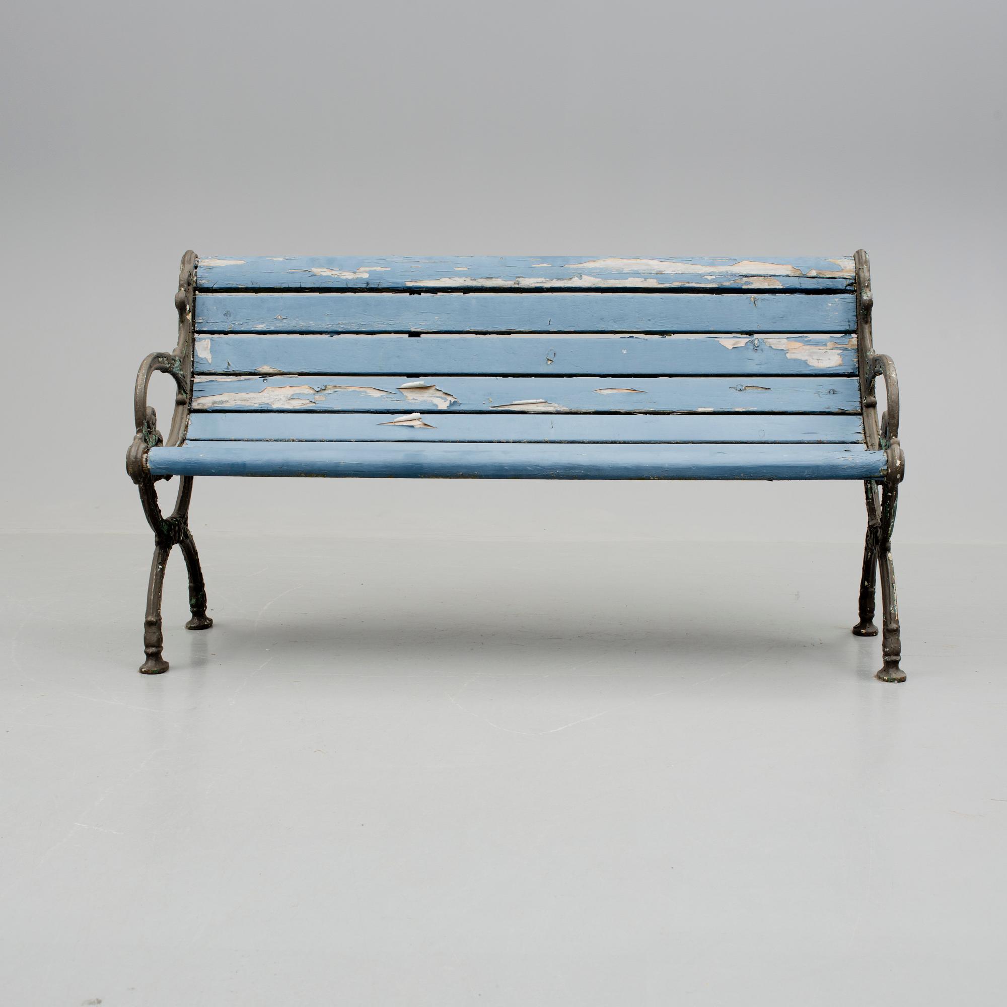 TRÄDGÅRDSSOFFA, 1800-talets slut.