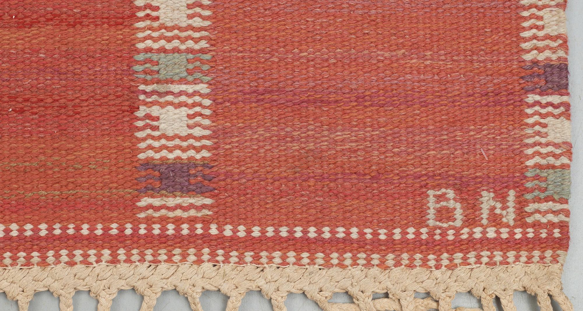 MATTA. "Falurutan, röd". Rölakan. 260,5 x 217,5 cm. Signerad AB MMF BN.