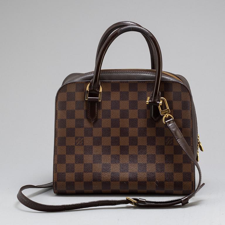 LOUIS VUITTON, a 'Triana' Damier Ebène bag.