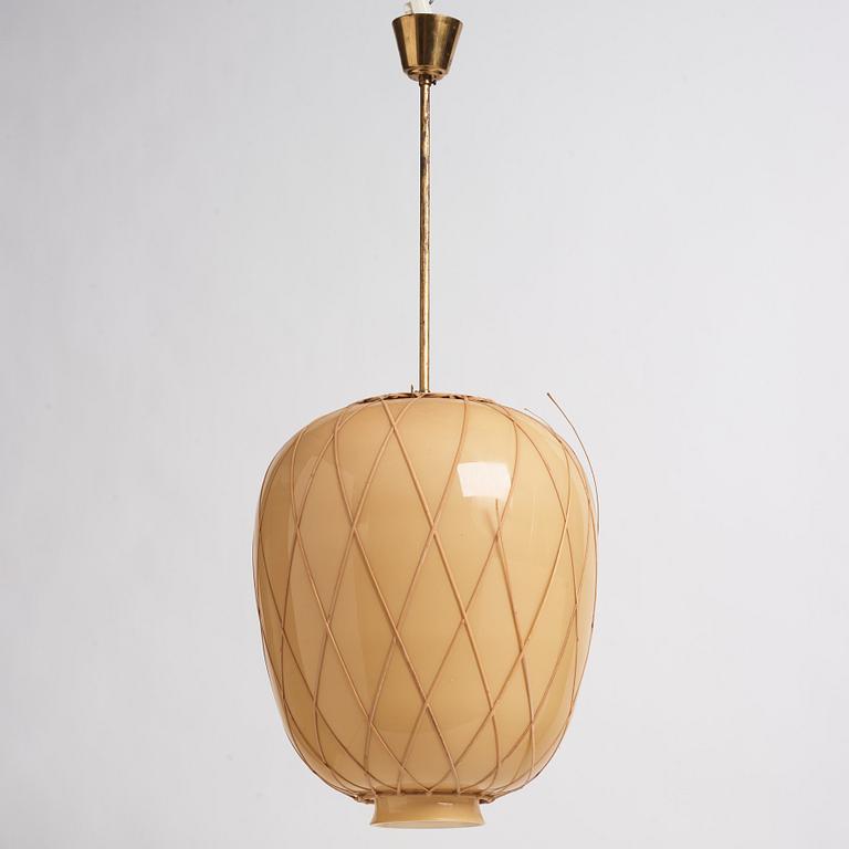 Harald Notini, a ceiling lamp, model '11555', Arvid Böhlmarks Lampfabrik, Sweden 1940s.