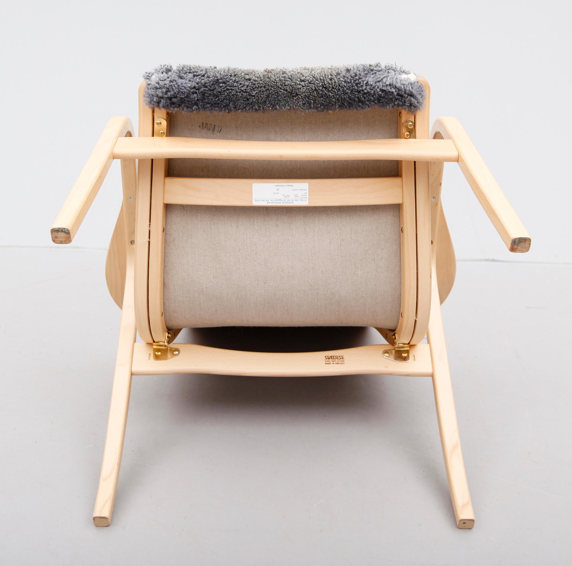 FÅTÖLJ, "Lamino", Yngve Ekström, Swedese, 1900-talets andra hälft.