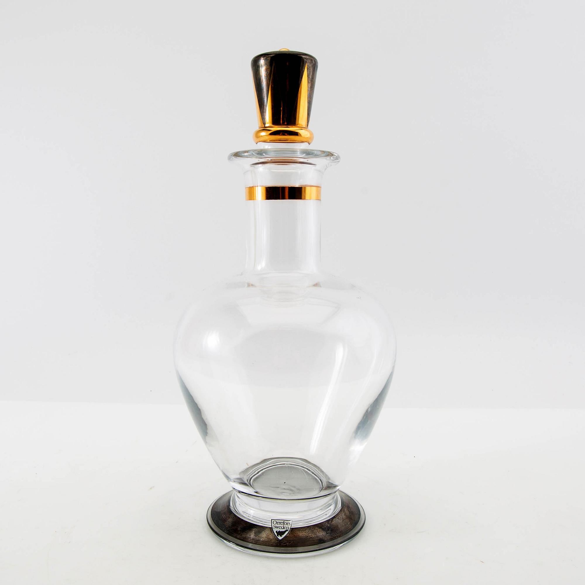 Gunnar Cyrén, karaff, "Nobel", Orrefors.