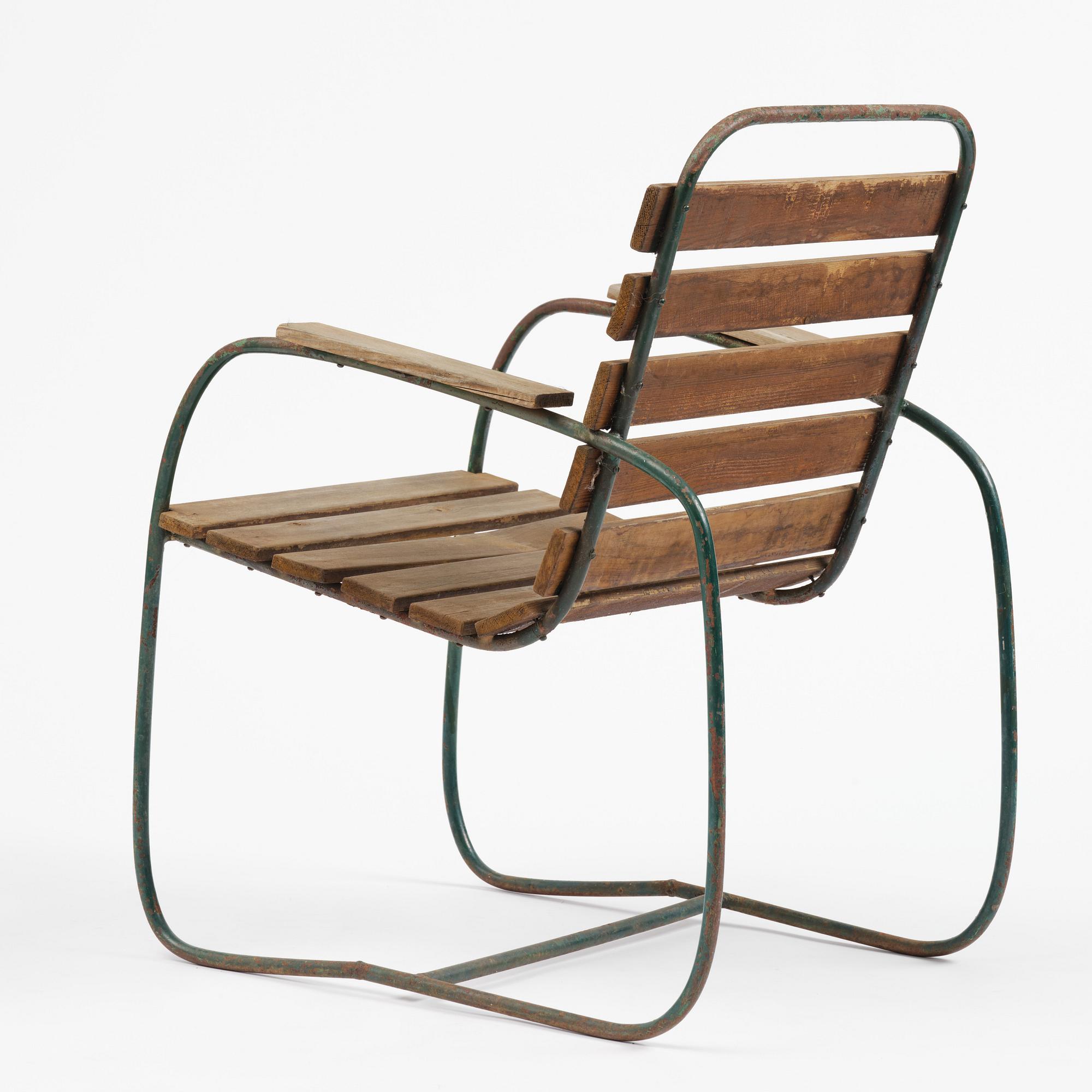 A garden armchair, Sweden, 1930s.