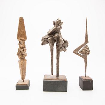 Wolfram Beck, skulptur/modell, 3 st.