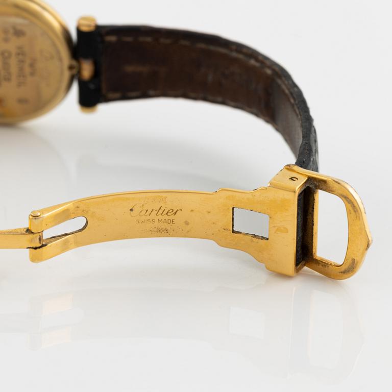 must de Cartier, VLC, wristwatch, 24 mm.