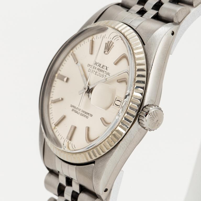 ROLEX, Oyster Perpetual, Datejust, Chronometer, armbandsur, 36 mm.