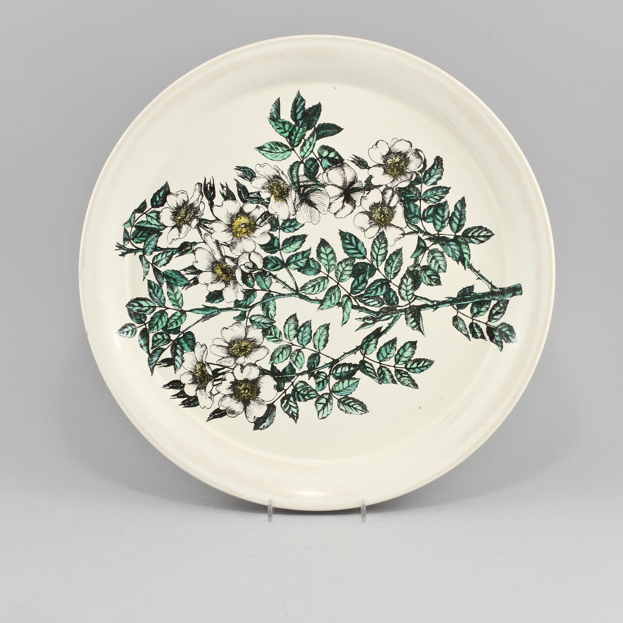 BRICKA, plåt, Fornasetti, 1900-talets mitt.