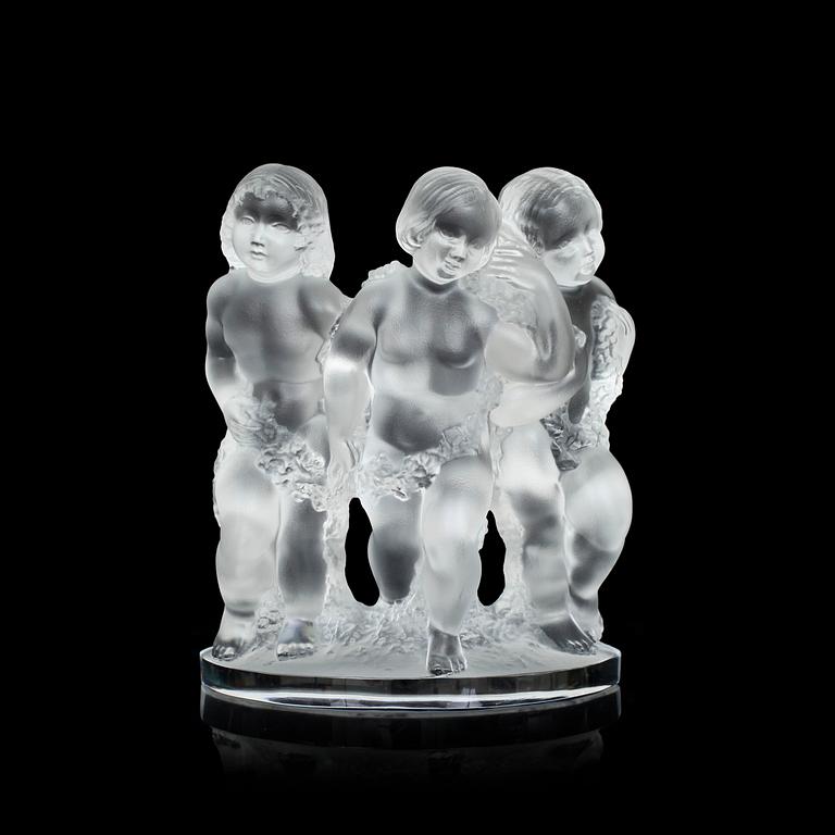 FIGURIN, glas, Lalique, France, 1900-tal.