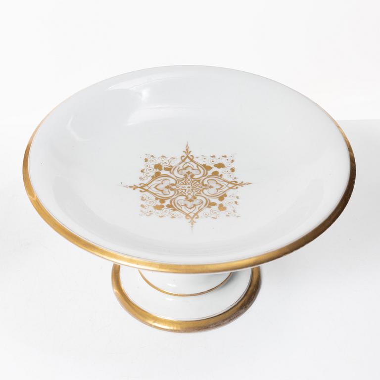 Pair of porcelain footed bowls, Bing & Gröndahl, 19th century.