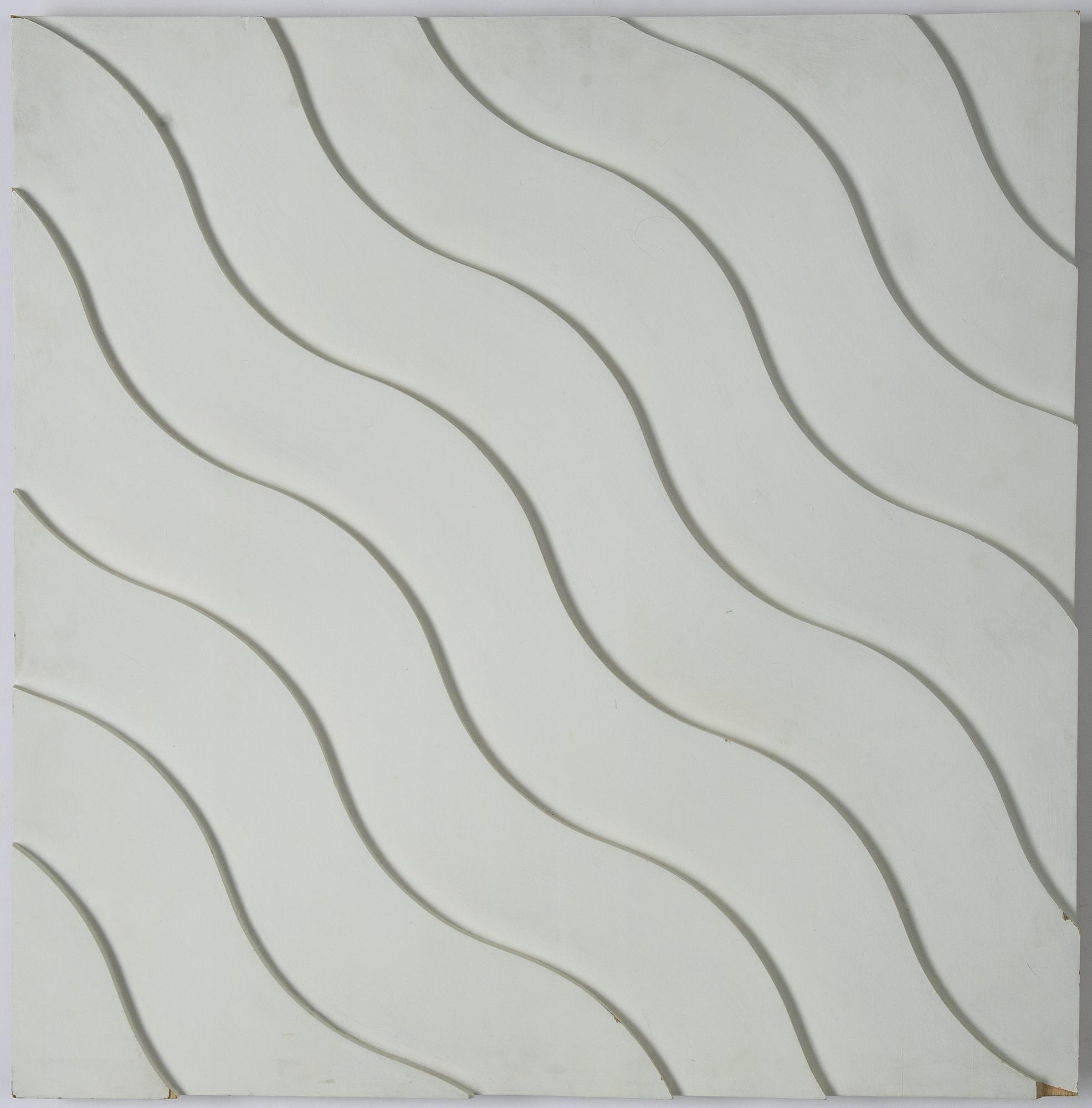 Nils Gunnar Stenqvist, wood relief, signed with stamp and handsigned verso.